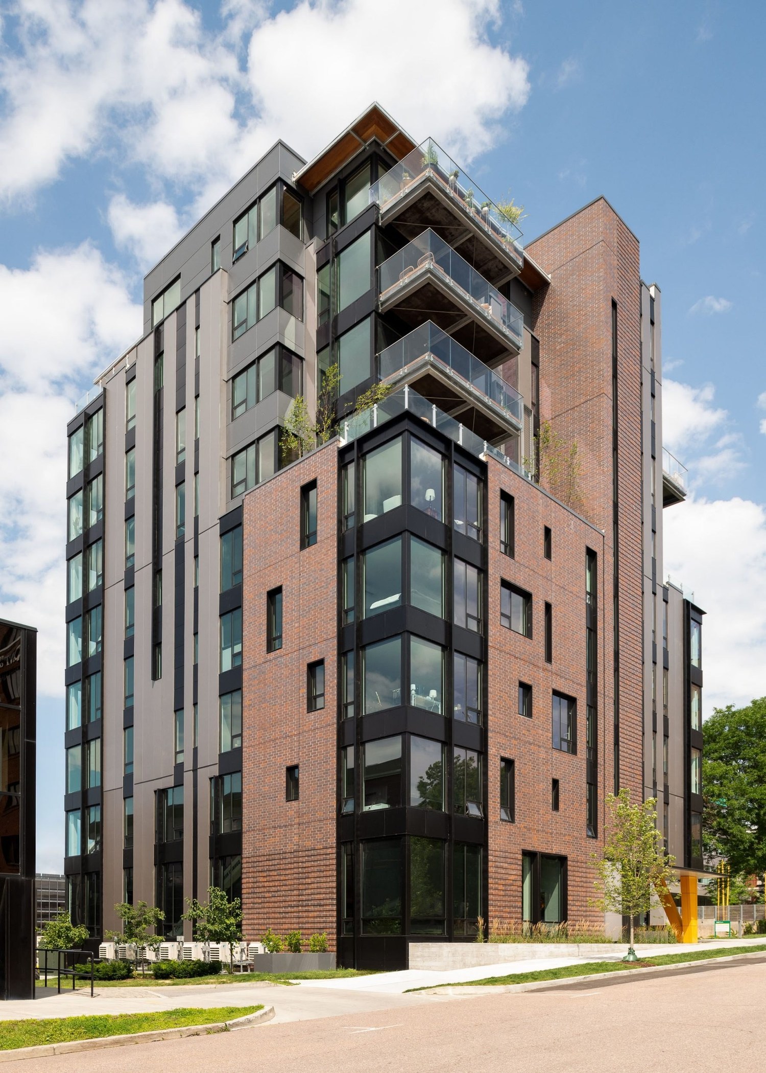 Multifamily and senior living residential building