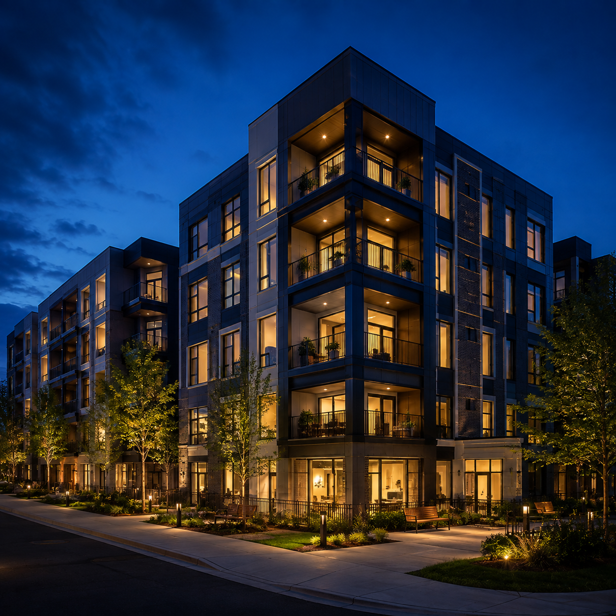 Multifamily residential building