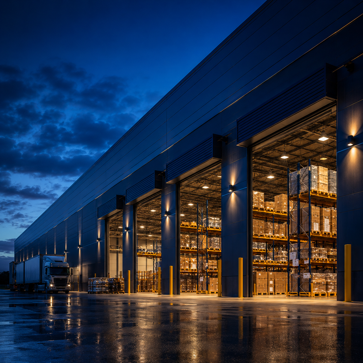 Warehouse and cold chain facility