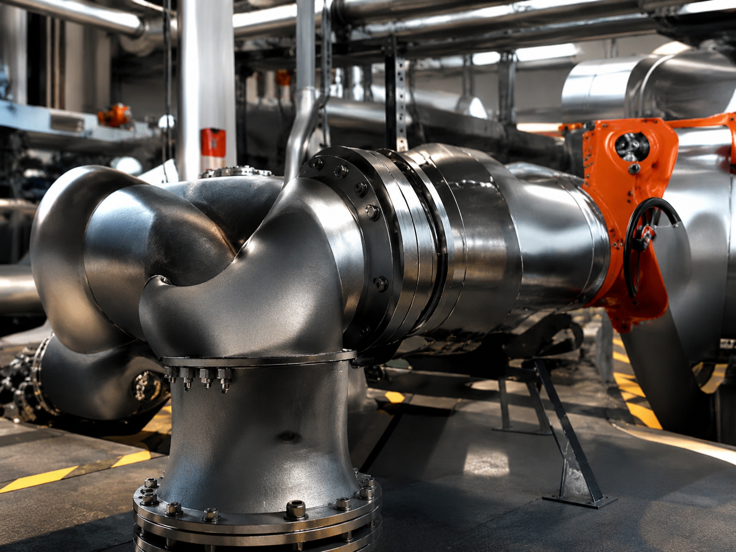 Mechanical equipment and piping